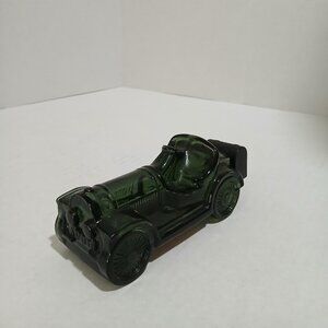 Vintage Avon Straight Eight Car Glass Cologne Bottle Empty